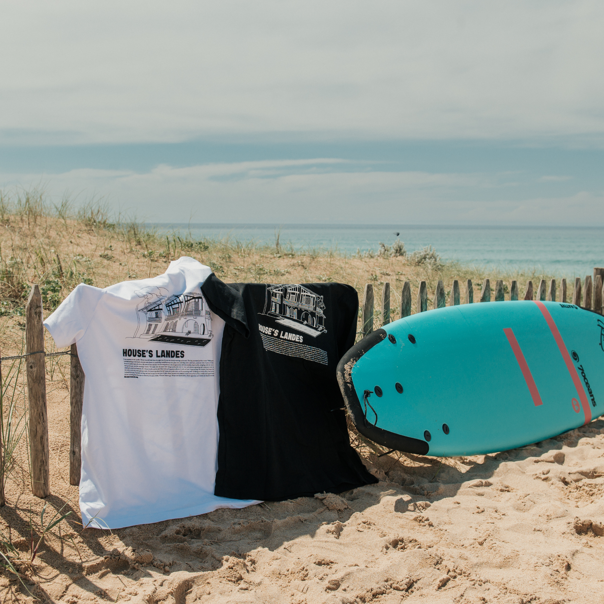 T-shirt Oversize House's Landes