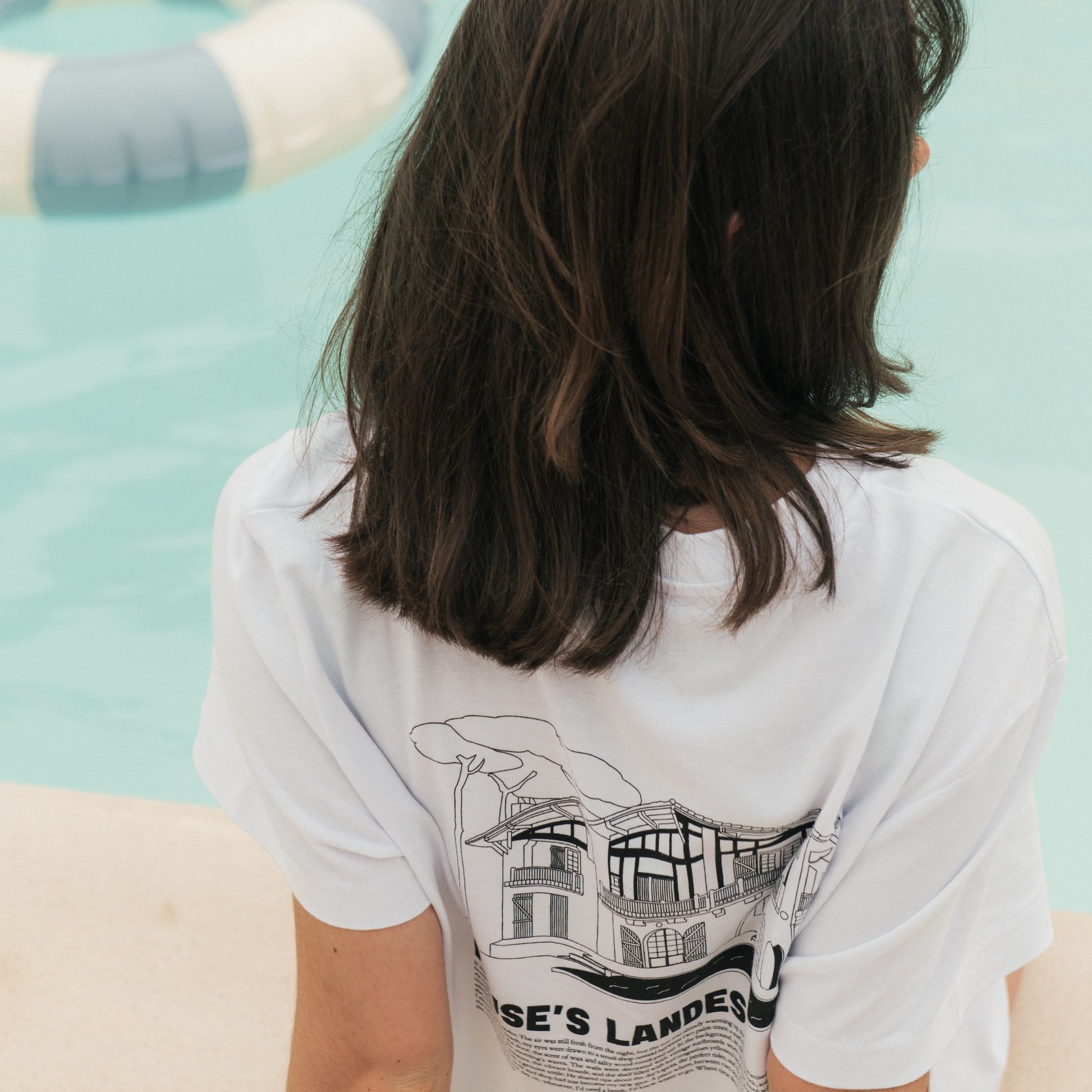 T-shirt Oversize House's Landes