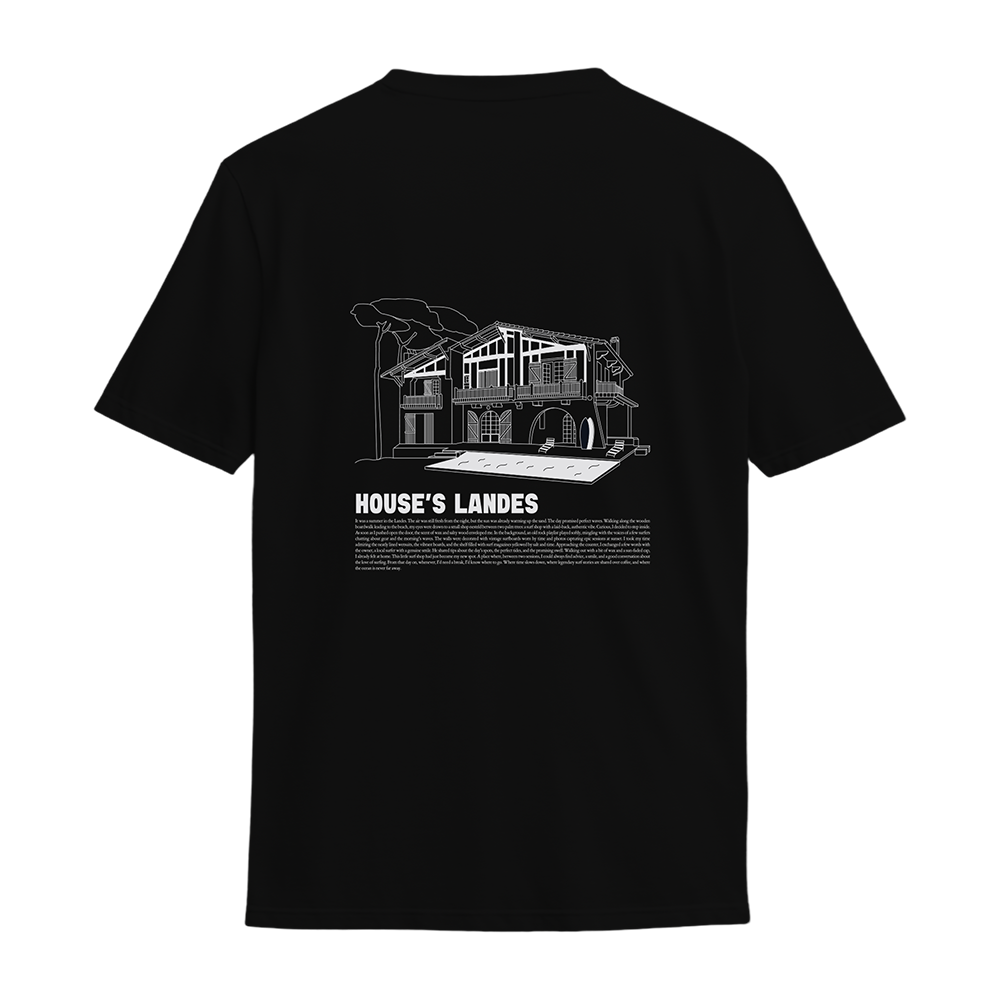 T-shirt Oversize House's Landes