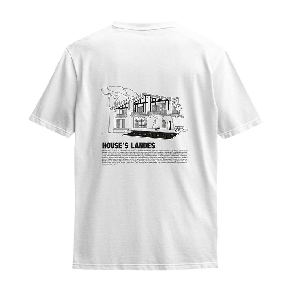 T-shirt Oversize House's Landes